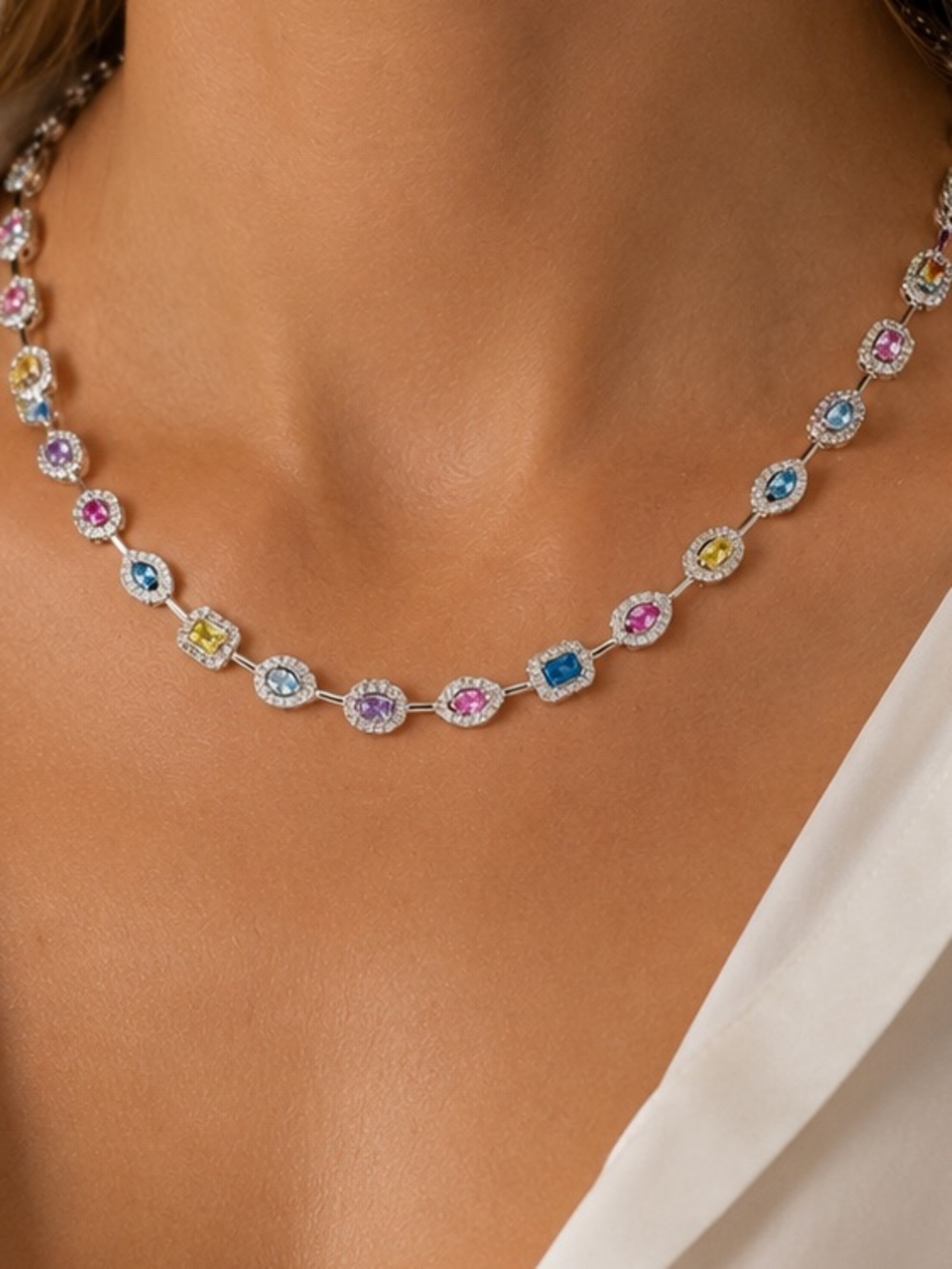 6.2ct Gemstone Necklace